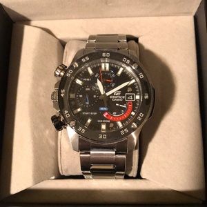 Casio water resistant edifice watch